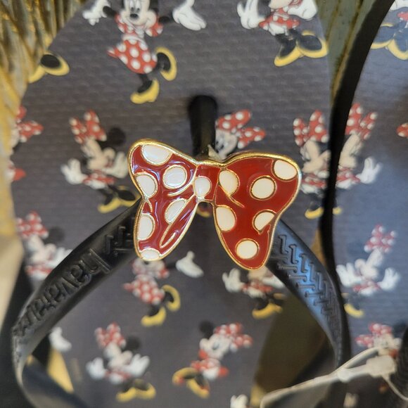 Havaianas x Disney Minnie Mouse Flip-Flops – Women’s Size 6 – NWT - Picture 2 of 8